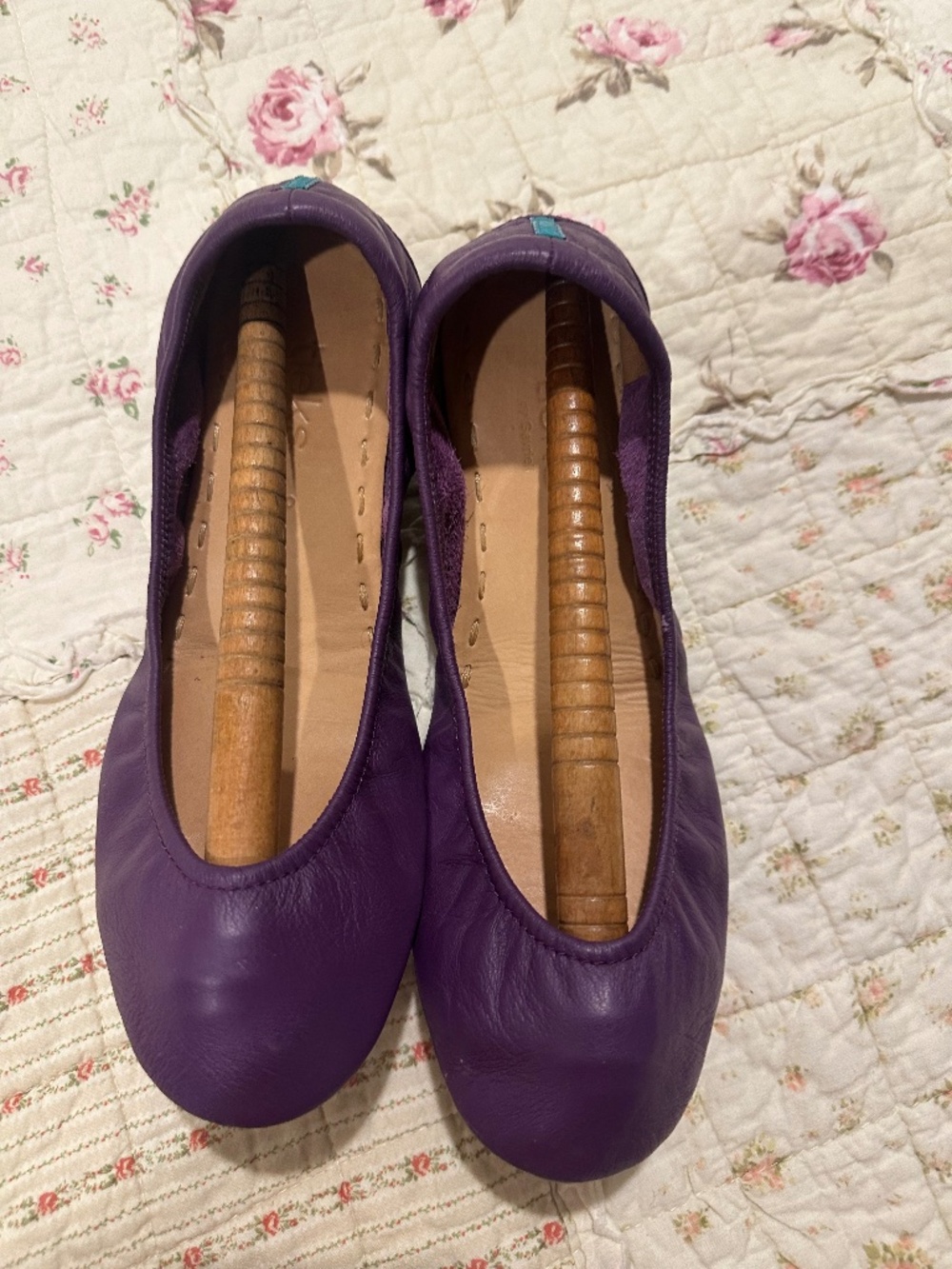 Tieks Italian Leather Flats Lilac